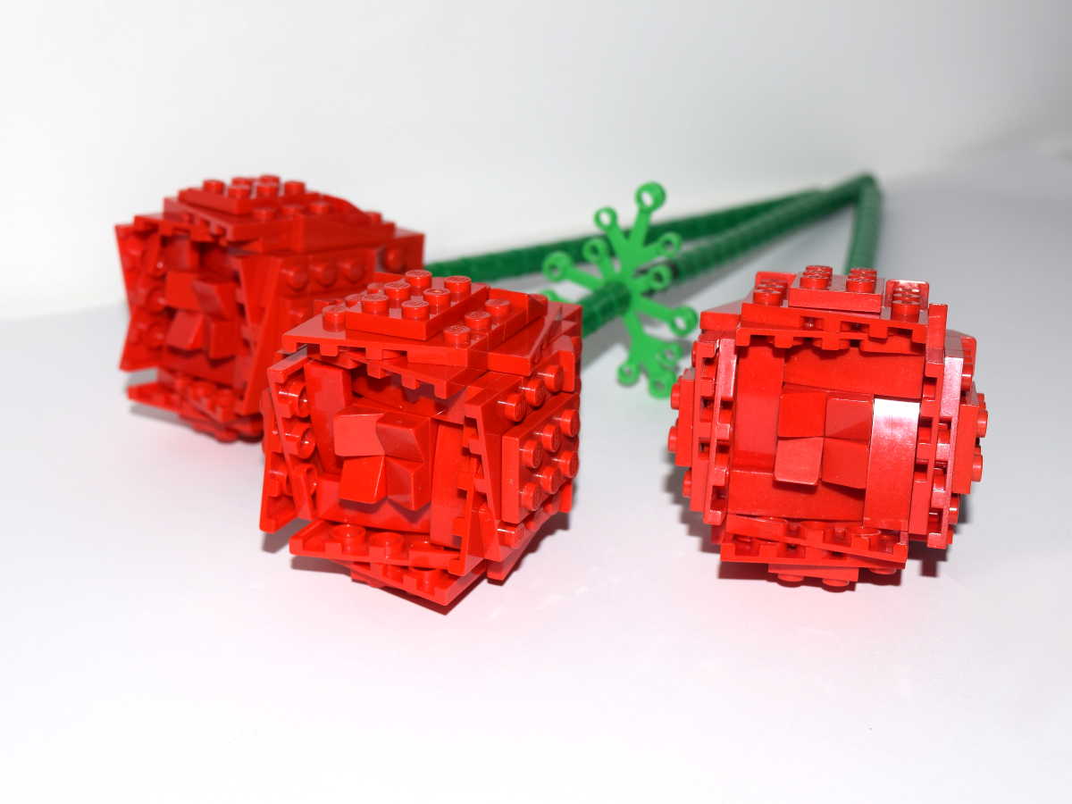 Perfecting the Lego Rose for the Wedding - Brick Twist